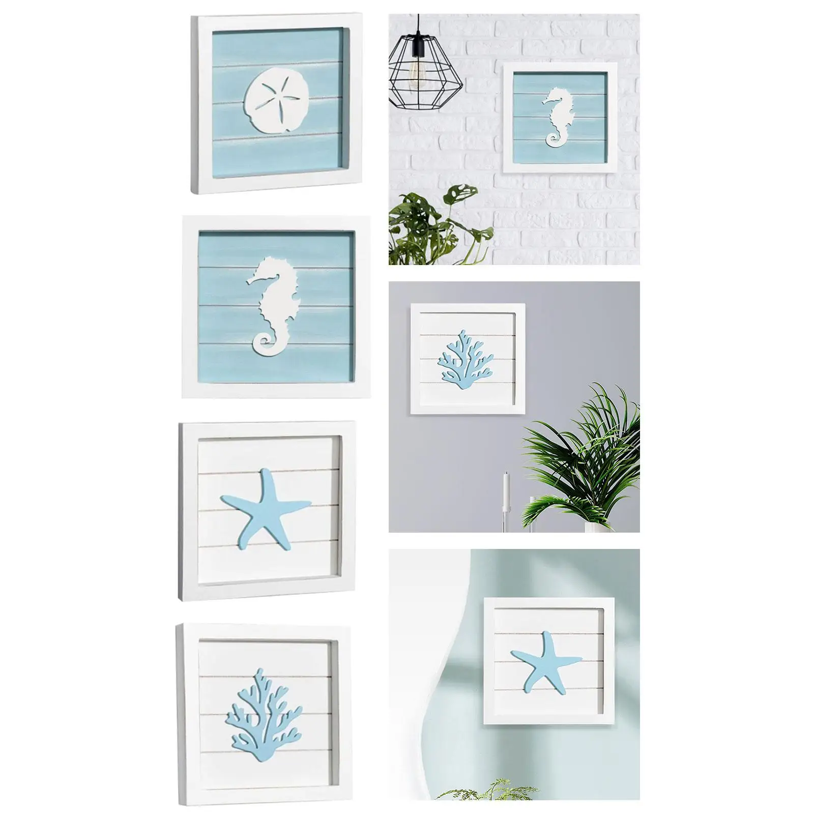 Wooden Wall Hanging Sign Beach Theme Plaque Nautical Ornament Wall Decor for Home Bedroom Living Room Decoration Wooden Wall Hanging Sign Beach Theme Plaque Nautical Ornament Wall Decor for Home Bedroom Living Room Decoration