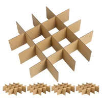 5 Pack Carton Partitions Boxes of Glass Glasses Dish Packing Divider Paper Apartment Moving Kit 2