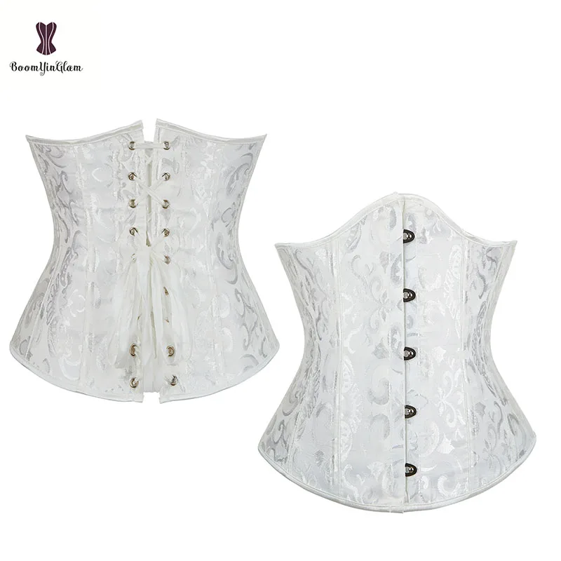 waist trainer waist corset body shaper corset bustier top lace corset Jacquard Top Korsett Women Waist Shaper Everyday Waist Shapewear Bodysuit Cinchers Corsets G String 2833#