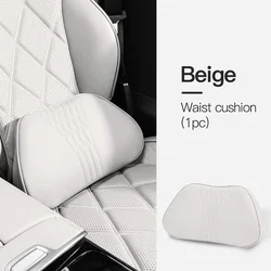 Luxurious Car Seat Neck Pillow Headrest - Premium Comfort Accessories (Backrest Type B)