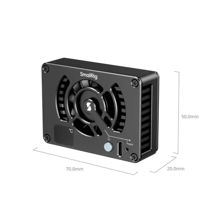 Smallrig冷却ファンシステム、sony canonおよびfujifilmカメラ用の熱