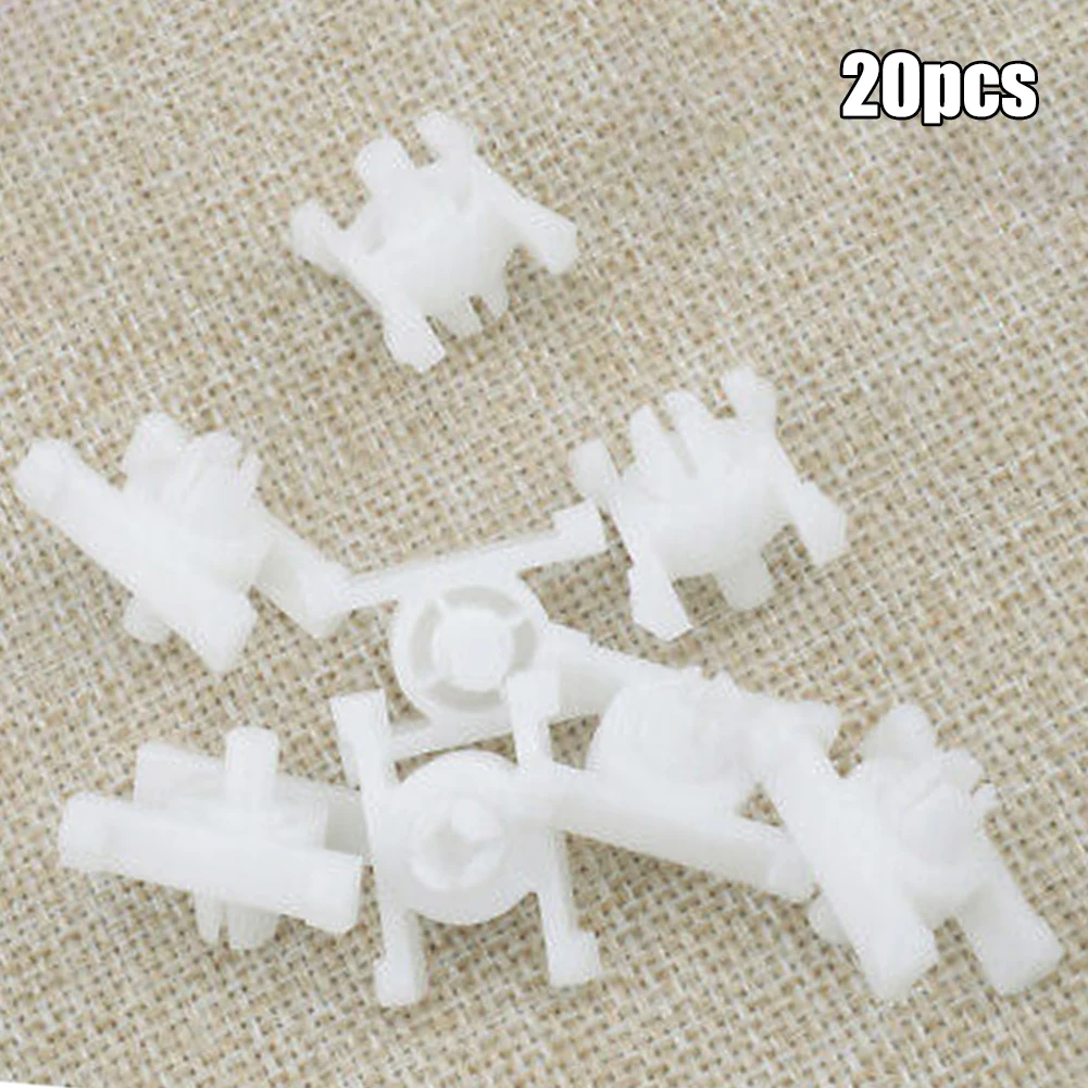 

20X Door Trim Snap Fittings Fit For For For BMW 320i 323i 318i E21 E10 E30 51131829904 Door Trim Moulding