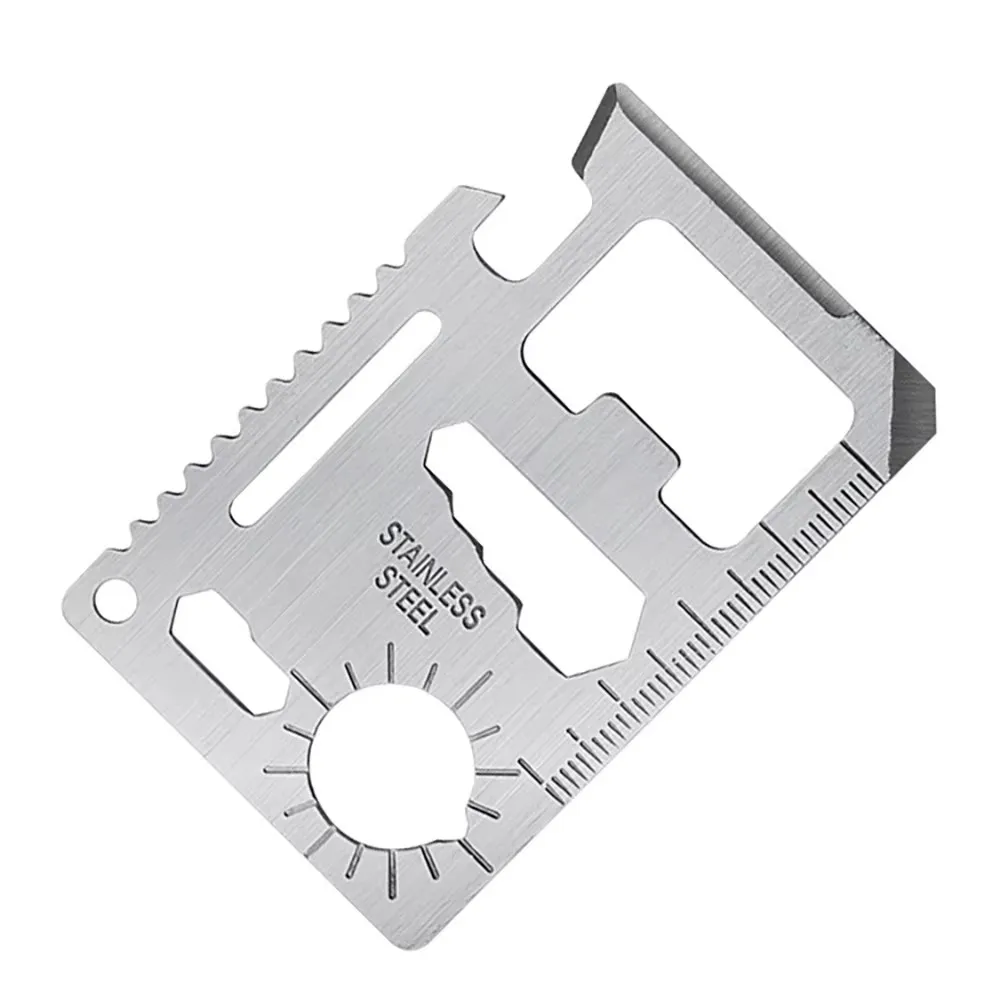 Multifunctional Swiss Card Knife Outdoor Camping Army Knife Card Universal Wild Life Saving Tool Outdoor Portable CardKnife