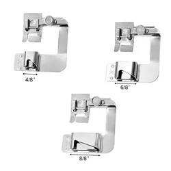 Hemming Presser Feet Set - 3-Piece Wide and Narrow Hemming Accessory Collection (3PCS)