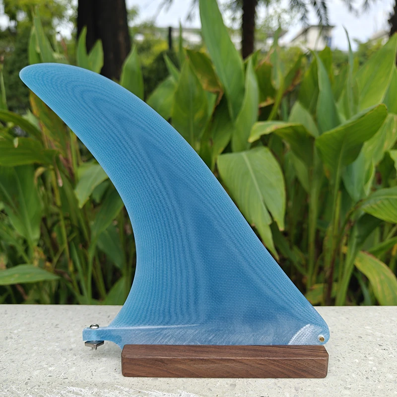new high quality 10inch longboard fin big center fin fiberglass single