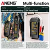 ANENG M469A Smart Network Cable Tester RJ45 RJ11 LAN Cable Tester Finder Wire Tracker Receiver Network Repair Electrical Tool 4