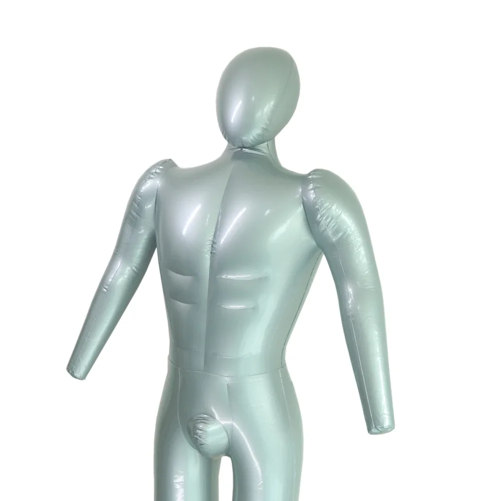 Nuovo uomo intero corpo con braccio manichino gonfiabile moda modello di torso fittizio - immagine 4