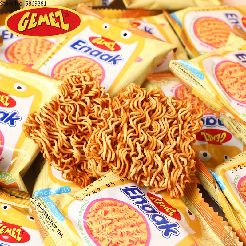 Gemez Enaak Chicken Crispy Noodles 16g * 30 Packs Fcl Knockers