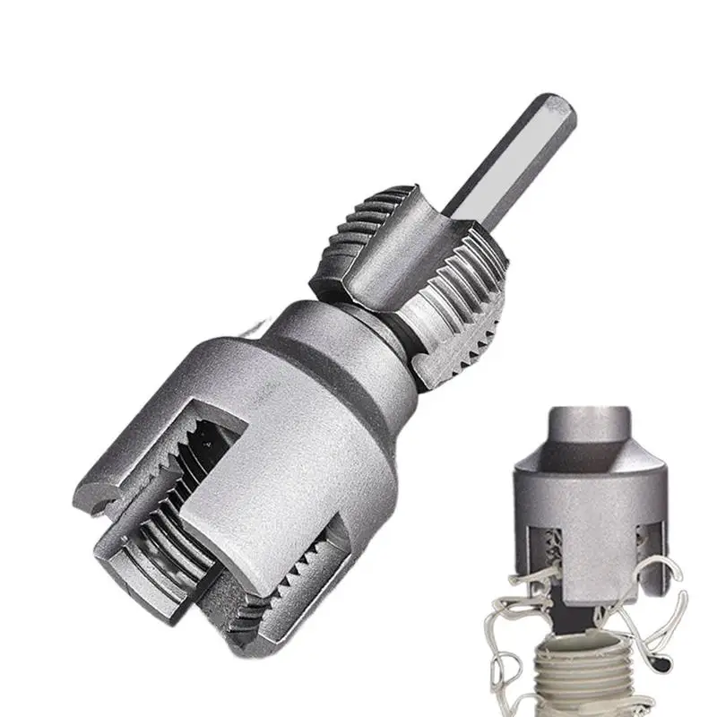 PVC Pipe Threading Tool Integrated Internal External PVC Pipe Threader Hand Tool Plumbing Maintenance for Pipeline Renovation