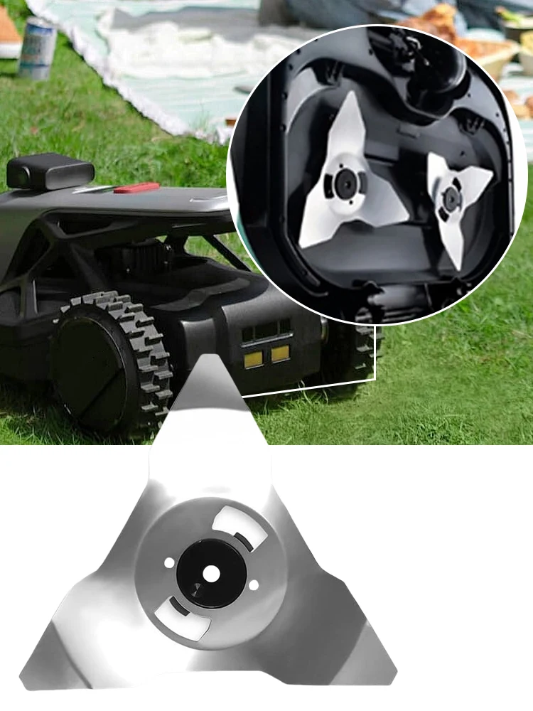 Robomow 로봇용 자동 이동 로봇 기계 부품, 스테인리스강 잔디 교체 커터 부품, RC308 RS615, 2 개