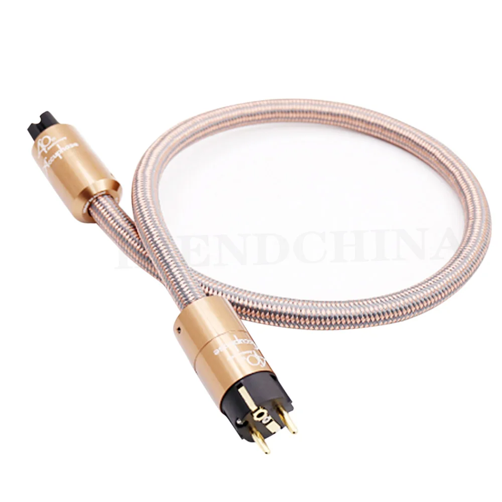 Zy-01 Cavo Di Alimentazione Hifi Ca/Usa Di Alta Qualità Cavo Di Alimentazione Schuko Cavo Di Alimentazione Di Rete Cavo Di Alimentazione Ue Per Amplif