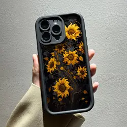 Sunflower Design Protective Phone Case - Samsung J4 Plus (S20546)