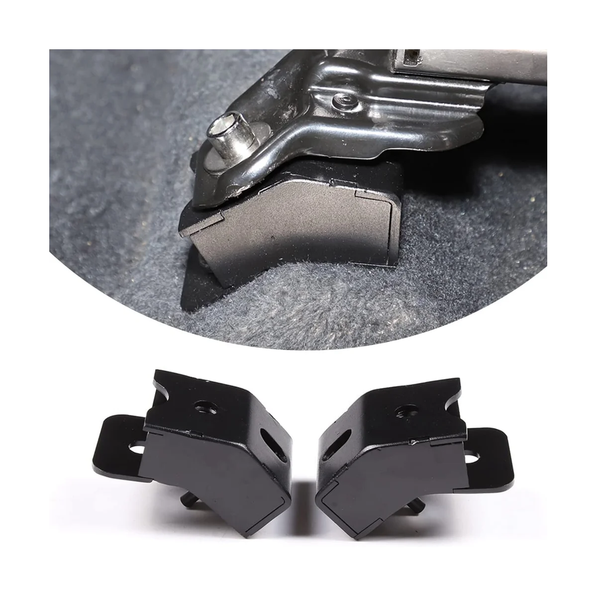 

Комплект для подъема переднего сиденья для Toyota Tacoma 2016 2017 2018 2019 2020 2021 2022, аксессуары для подъема сиденья, черный