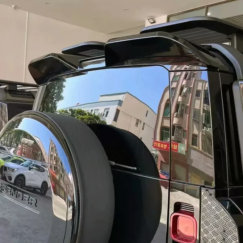 New Design For Land Rover Defender 90/110 2019-2023 High Quality ABS Car Roof Wing Spoiler Glossy Black Or Carbon Fibe Look