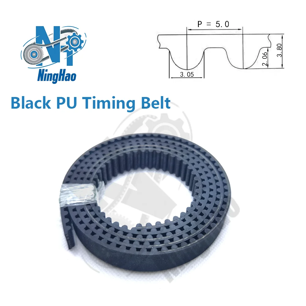 Htd 5m Open Timing Belt With Steel Core For Synchronous Pulleys_voghion.com