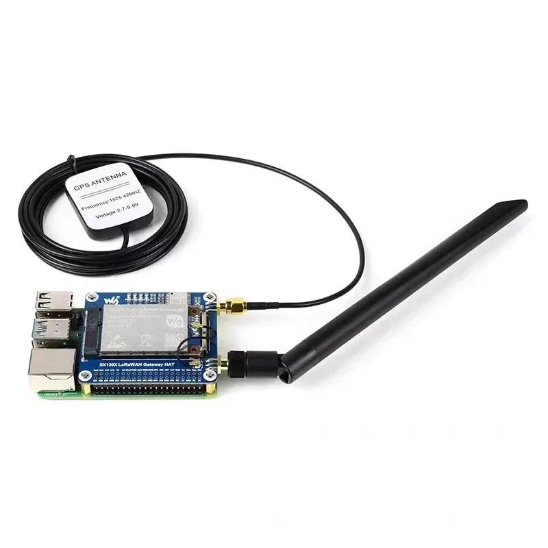 Raspberry Pi LoRaWAN Module SX1302 SX1303 Mini PCIe 868M 915M Lora Gateway Hat Expansion Board in the stock asr6505 lora spread frequency 868m 915m sx1262 soc wireless module low power lorawan ipex antenna cojxu e78 900m22s1a