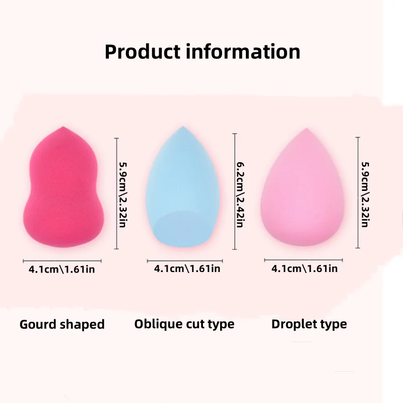 8PCS Beauty Eggs Set Seamless Smudging More Hygienic Prevents Bacteria Buildup Create A Flawless Makeup Look Beauty Egg Case 2