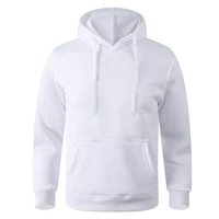 New Solid Color Sweatshirt Men Women Spring Autumn Fleece Hoodie Loose Clothing Casual Outdoor Sport Pullover Tops 2