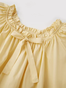 Elegant Maternity Dress with Flattering Empire Waist and Flowy Ruffled Hemline Ideal for Stylish Moms-to-Be in Summer 1