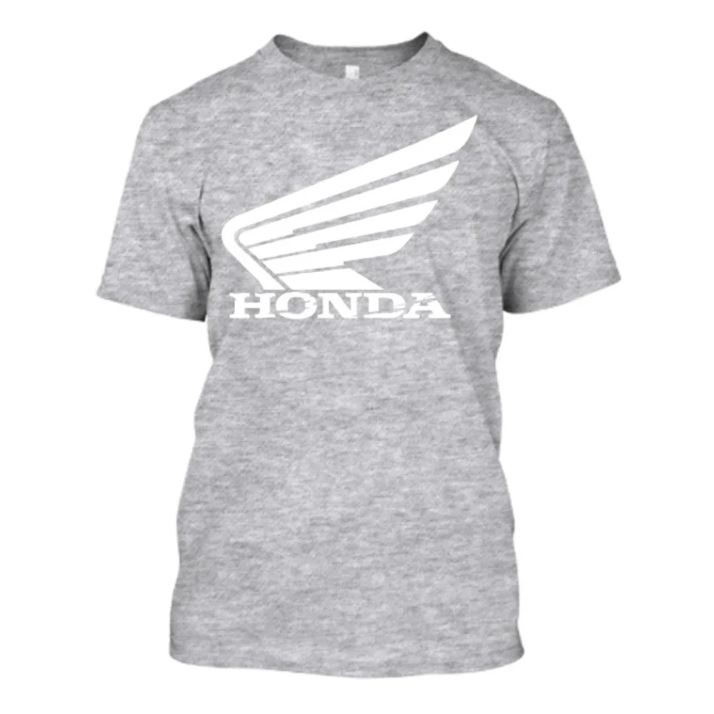 혼다 2026 새로운 핫 남성 및 여성 티셔츠 개성 티셔츠 여름 캐주얼 오토바이 라이딩 오프로드 봄 레이싱 스포츠 탑