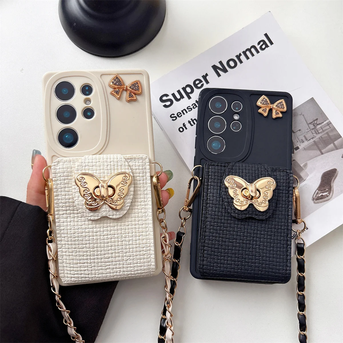 Crossbody Phone Case with Wallet Card Holder - Stylish and Functional Mobile Accessory