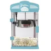 Theater Style Popcorn Popper Machine 4-Ounce Blue Nonstick Kettle Movie Night Experience Includes Serving Tray Easy Clean-Up 1