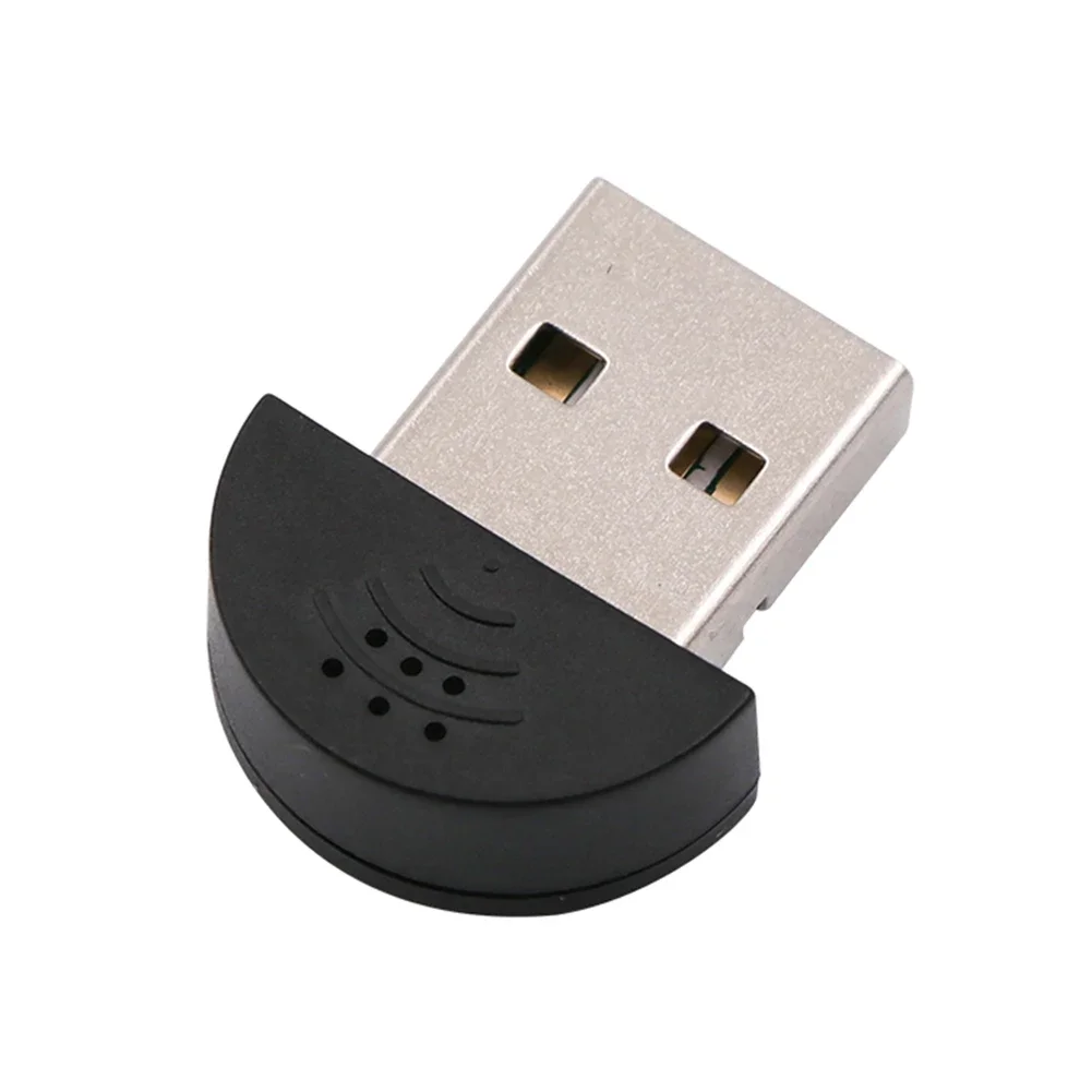 Portable Mini USB 2.0 Microphone Omni-Directional Stereo USB MIC forLaptop PC Computer Chatting For MSN/Skype 3