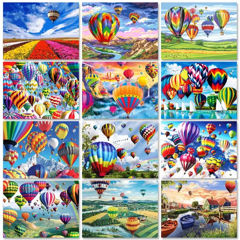 Puzzle Peinture à l'huile - Art - Abstrait - Coloré - Puzzle - Puzzle 1000  pièces adultes