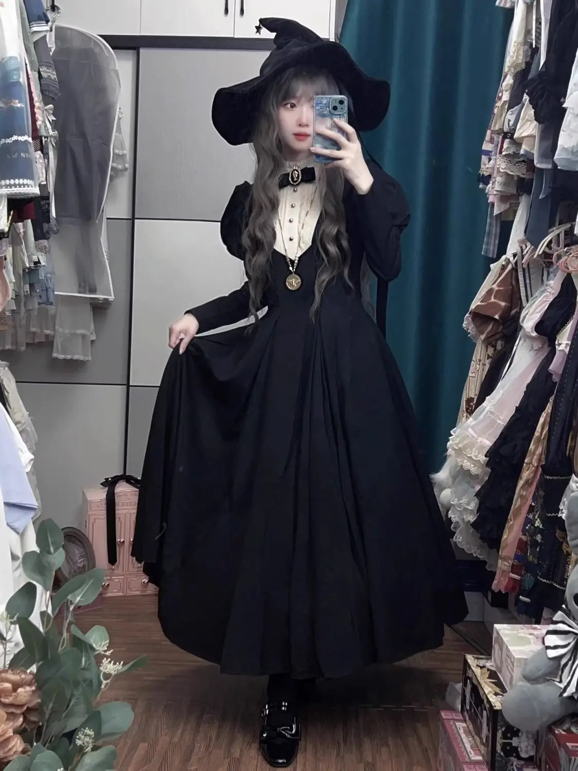 関税送料込 1807 GOTHIC LACE UP サンダル org.jpg