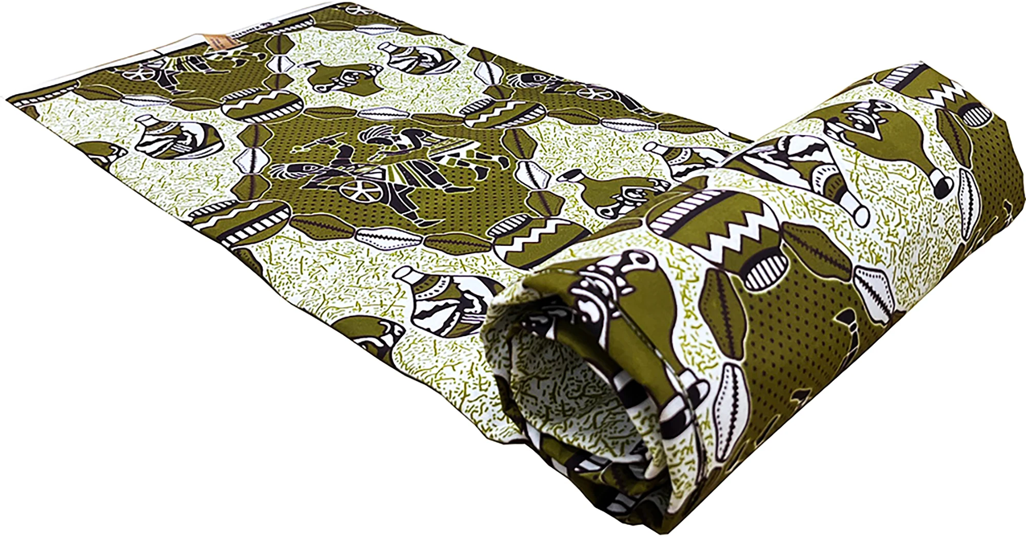 Newest African Wax Fabric Polyester For Sewing Womens Dress Wax Ankara Block Prints Batik Fabric