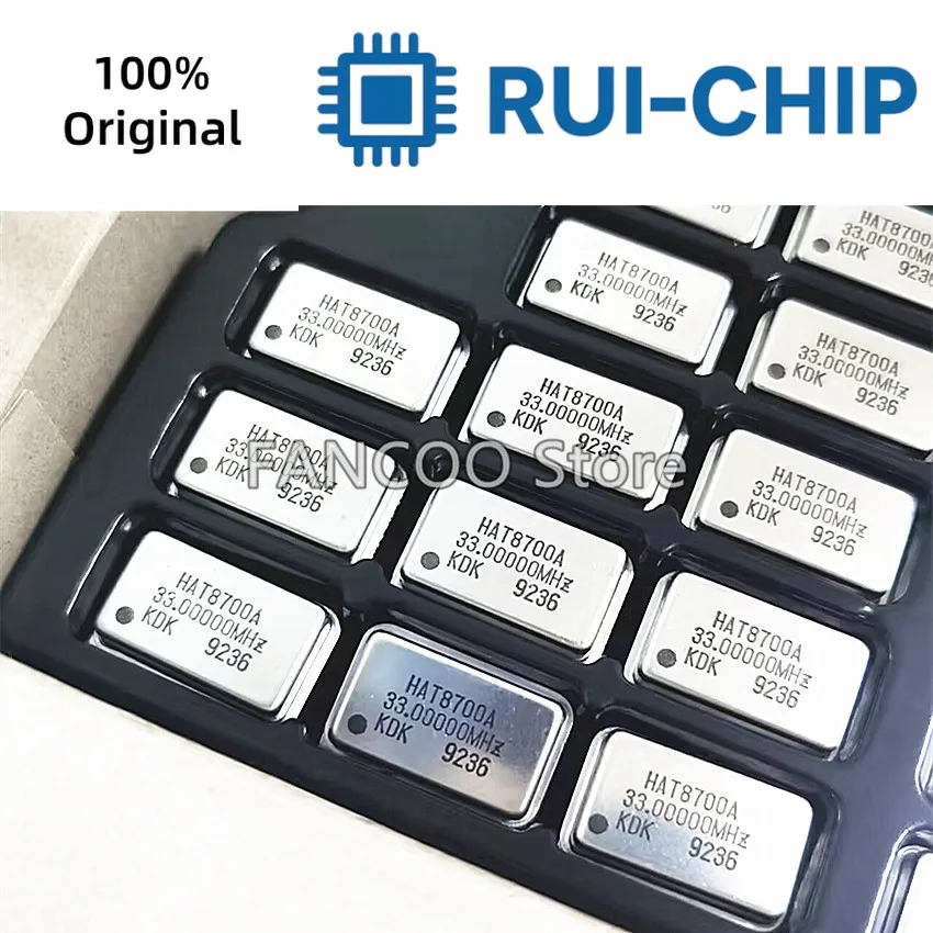 5개 33M 33MHZ 33.000M 33.000MHZ 크리스탈 발진기 액티브 OSC DIP-4 직사각형 풀 사이즈 3.3V 5V