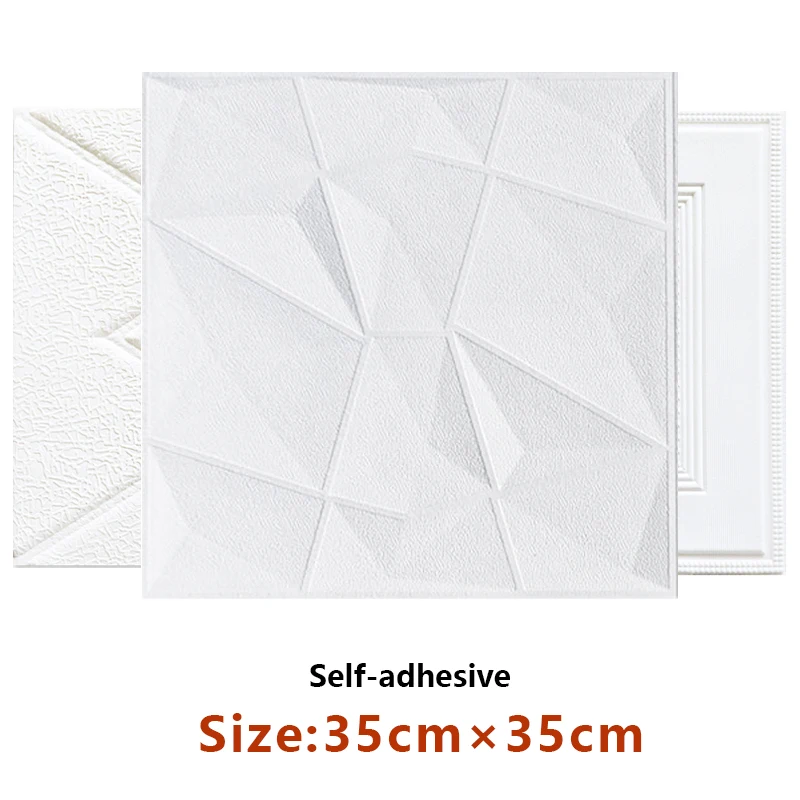 Self Adhesive Wallpaper 3D Foam Wall Panel Living Room Waterproof Moistureproof Bedroom Children's Room Home Decora Wall Sticker 50pcs 100pcs for nerfs soft children toy gun bullets round head air hole foam darts bullet 7 2cm for guns accessories j0142