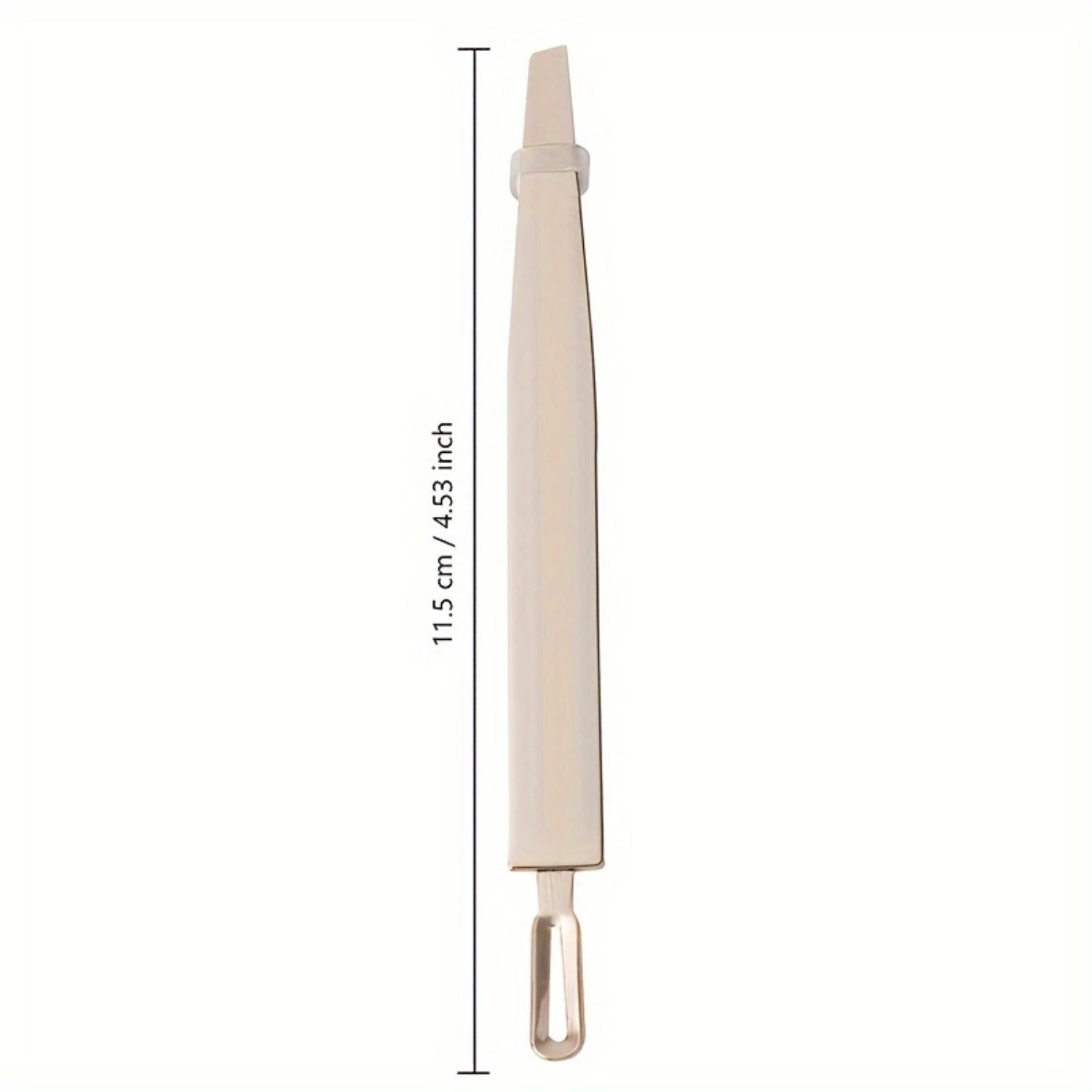 Stainless Steel Precision Tweezers-Dual-Ended, Slanted Tip For Eyebrows & Ingrown Hair Removal, Ideal For Men & Women Eyebrow