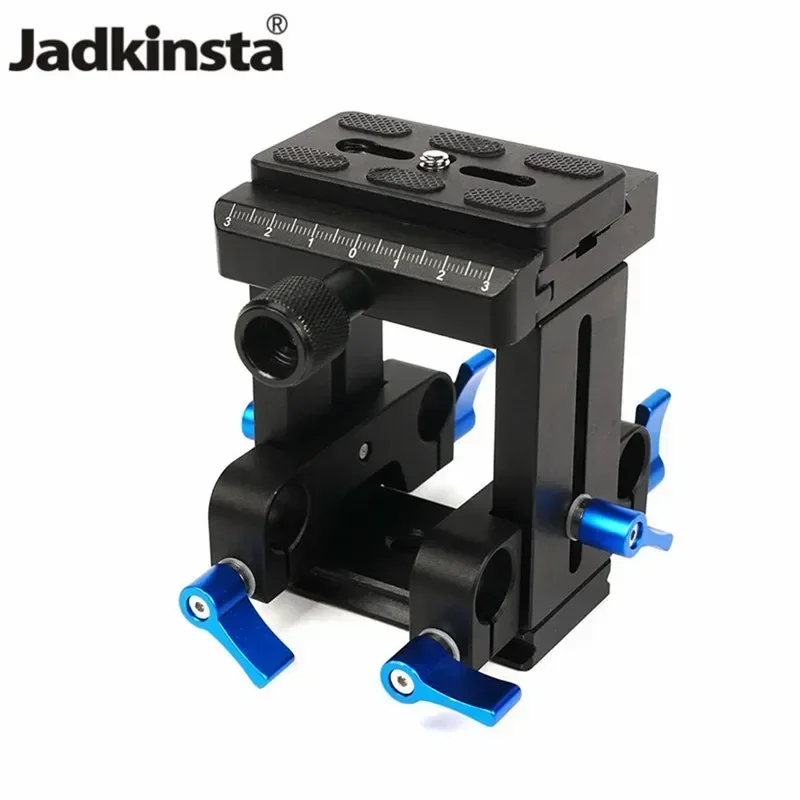 NICEYRIG Quick Release Kit de Base avec QR Plate 15 Tige Riser Clap