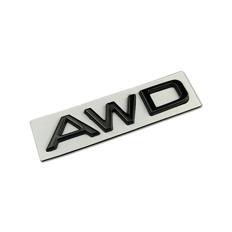 AWD 로고 자동차 뒷 트렁크 배지 Lexus Nx200t Ct200h Lm Rx Gs 570 Gx Rx350 Gx470 Es350 용 전신 엠블럼 스티커