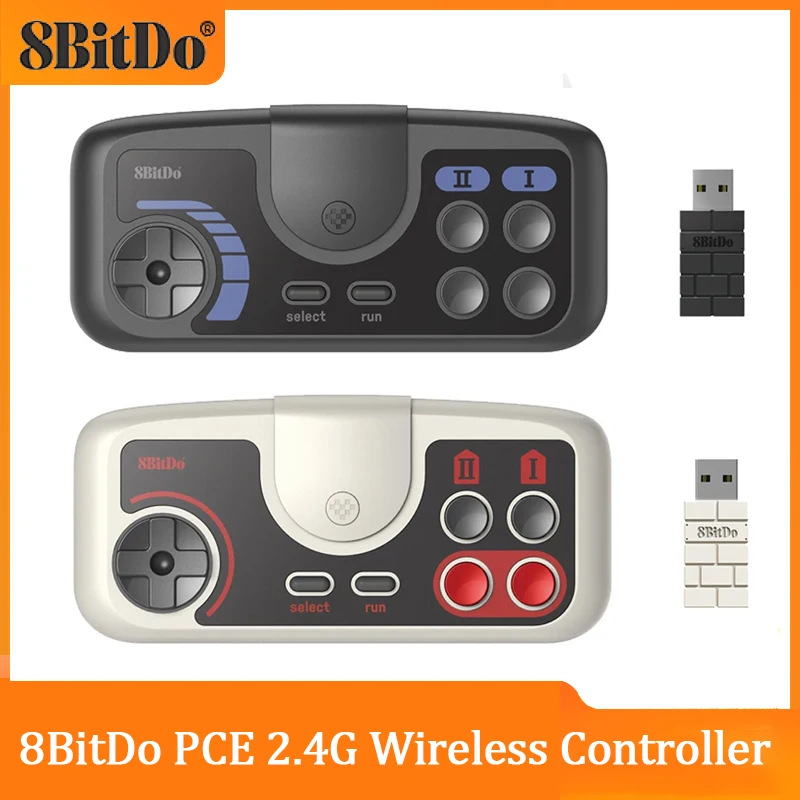 8Bitdo Pce 2.4G/Tg 16/Pce Core 2.4G Gamepad Wireless Per Pc Engine Mini Coregrafx Mini Turbografx-16 Mini Per Nintend Switch