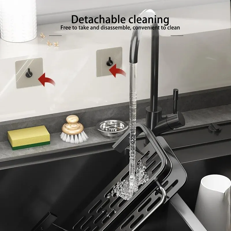 Aluminium Kitchen Sink Drain Rack