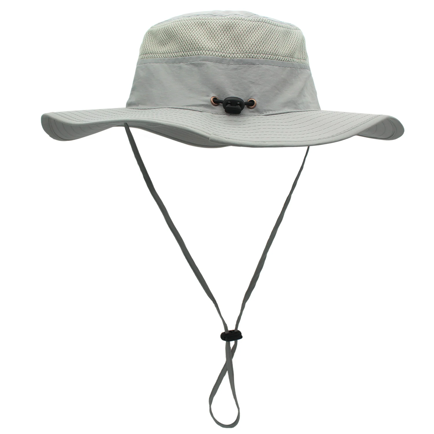 Hats for Bucket hat women Men's Fisherman Sunscreen Sun Panama Fishing Breathable Net Quick-drying Big Hiking Hat_voghion.com