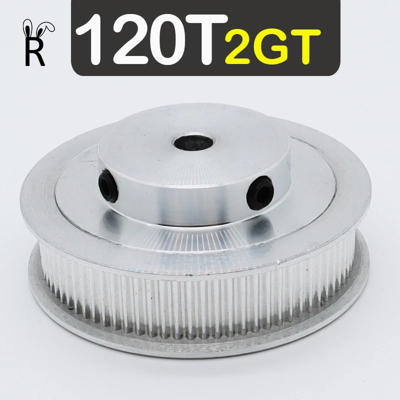 

120Teeth GT2 Timing Pulley 3D Printer Pulley Bore 5/6/8-20/22/25mm Belt Width 6/10mm Synchronous Wheels 2M 2GT 120T Belt Pulley