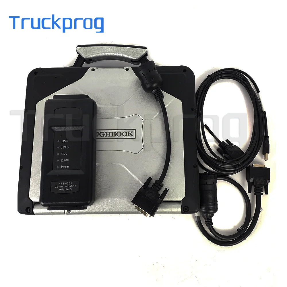 

CF31 Laptop+for ET4 478-0235 Communication Adapter PK ET3 317-7485 for Heavy Duty Truck Excavator Calibration Diagnostic Tool