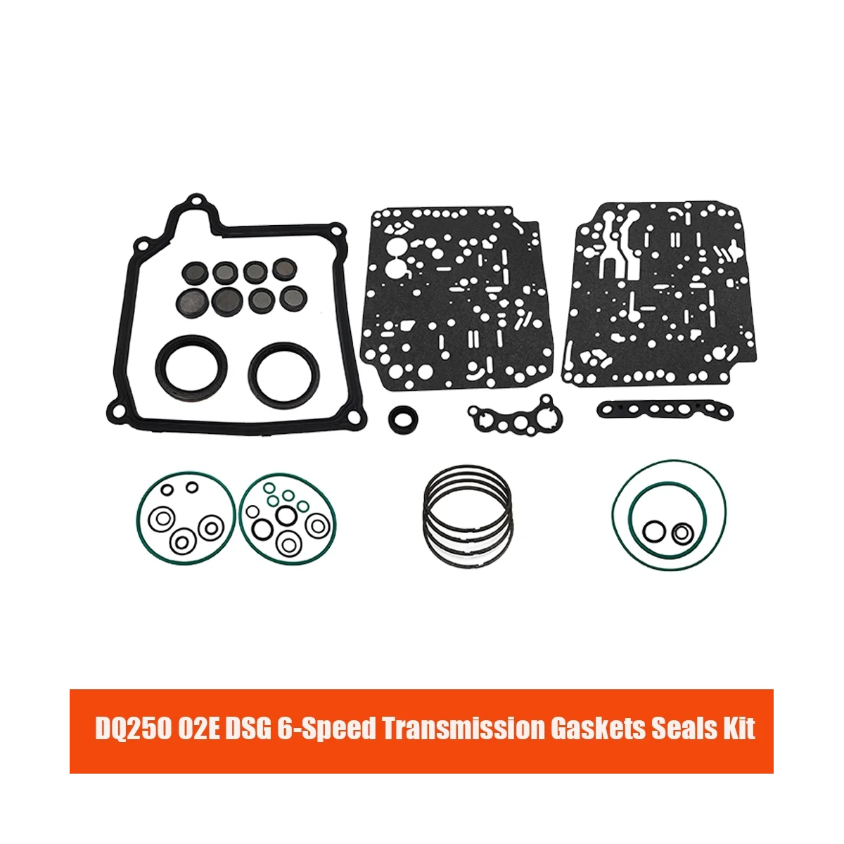 

DQ250 02E DSG Gearbox Repair Set for Audi A3 Q3 Seta Skoda Beetle Golf Jetta 6-Speed Transmission Gaskets Seals Kit