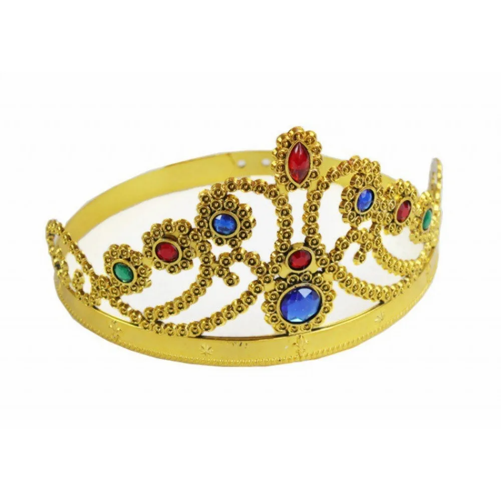 Party Jewelry Charles Coronation Round Tiaras Men's Crown Princess's Crowns Gold Crown Toy