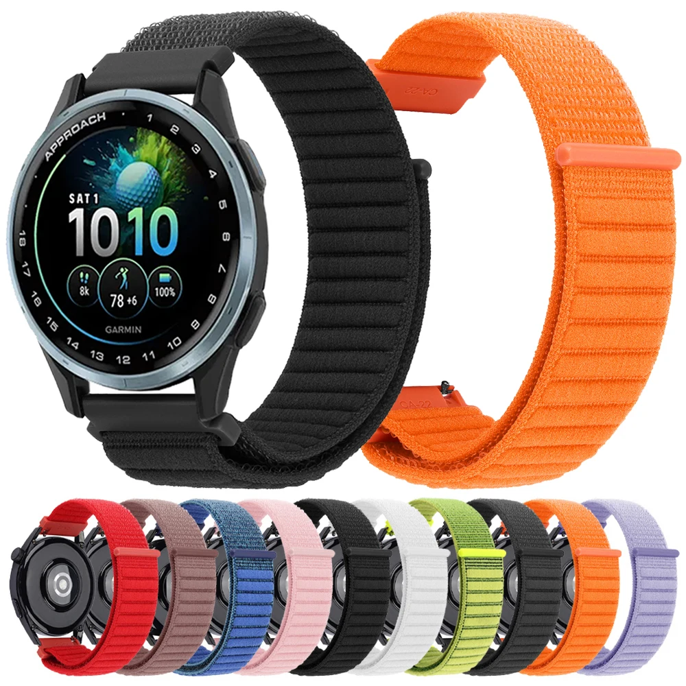 Braided Nylon Watch Strap, 20mm/22mm – Versatile Design