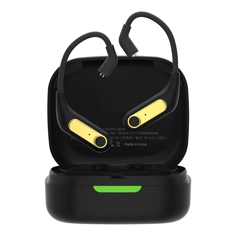 KZ-Bluetooth 5.2ワイヤレスヘッドセット,タッチコントロール,タイプC