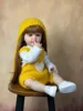 BZDOLL Lifelike 55cm 22inch Full Silicone Body Reborn Baby Beautiful Girl Doll Alive Newborn Princess Toddler Bebe Child Gift 3