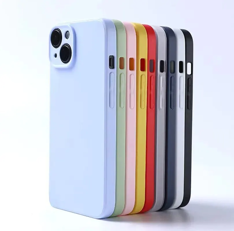 Luxury Silicone Soft Candy Phone Case - Premium Protection & Style