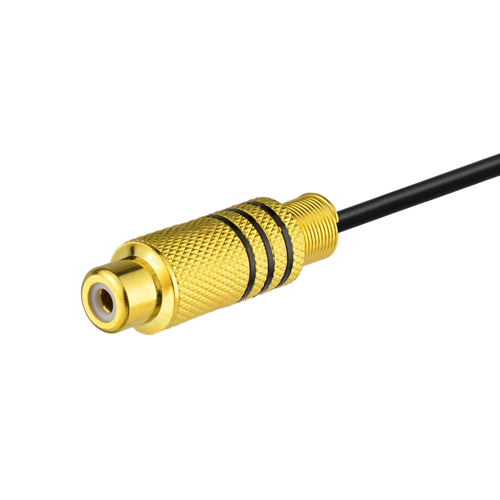 Green Fakra E to RCA Female Adapter Cable for Car TV