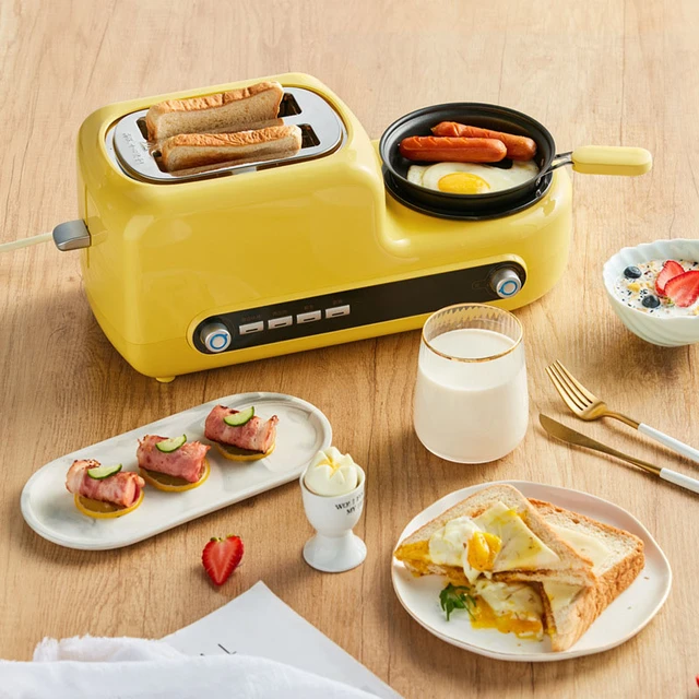 Egg Boiler Multi-Function Breakfast Maker Automatic Toaster Toast Steam Eggs  Toaster toaster - AliExpress