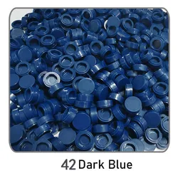 1000 - Piece Round Tile Set for Pixel Art and Mosaic Creations (Dark blue - L42)