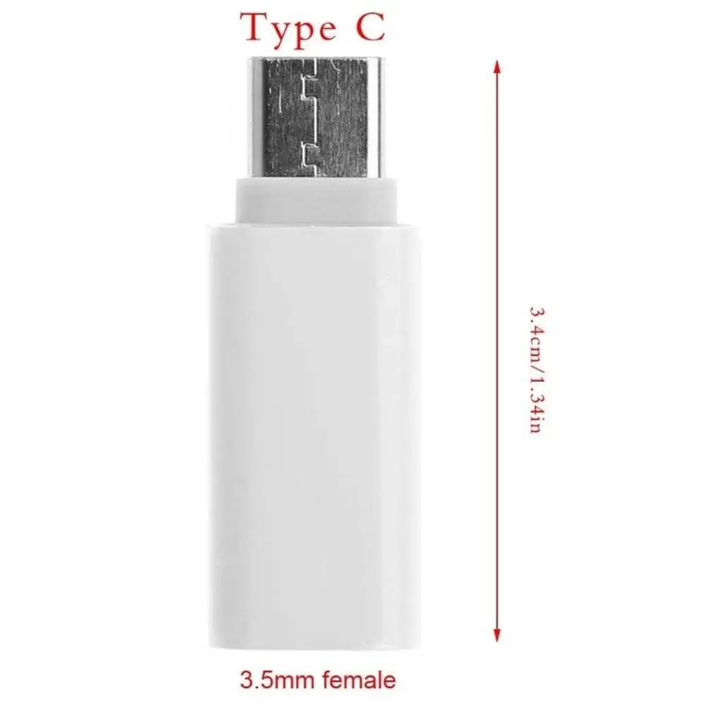 USB-C to 3.5mm Headphone Audio Adapter, Male to Female Converter